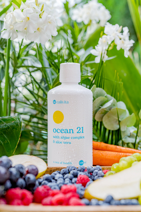 Ocean 21, CaliVita, 946 ml, sirop cu alge si aloe vera [6]