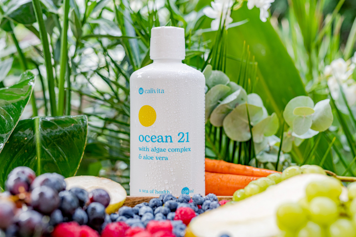 Ocean 21, CaliVita, 946 ml, sirop cu alge si aloe vera [5]