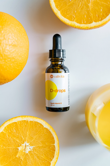 Pachet D-drops 3+1 CaliVita, 30 ml lichid, Vitamina D3 lichidă [5]