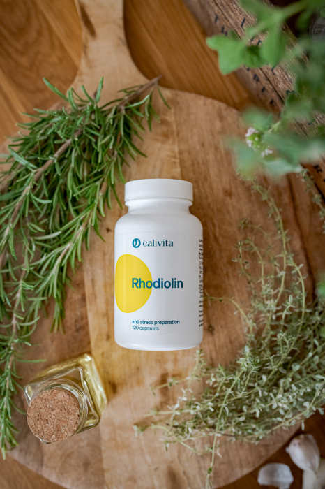 Rhodiolin, CaliVita, 120 capsule, produs naturist antistres [7]