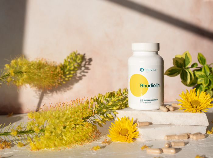 Rhodiolin, CaliVita, 120 capsule, produs naturist antistres [4]