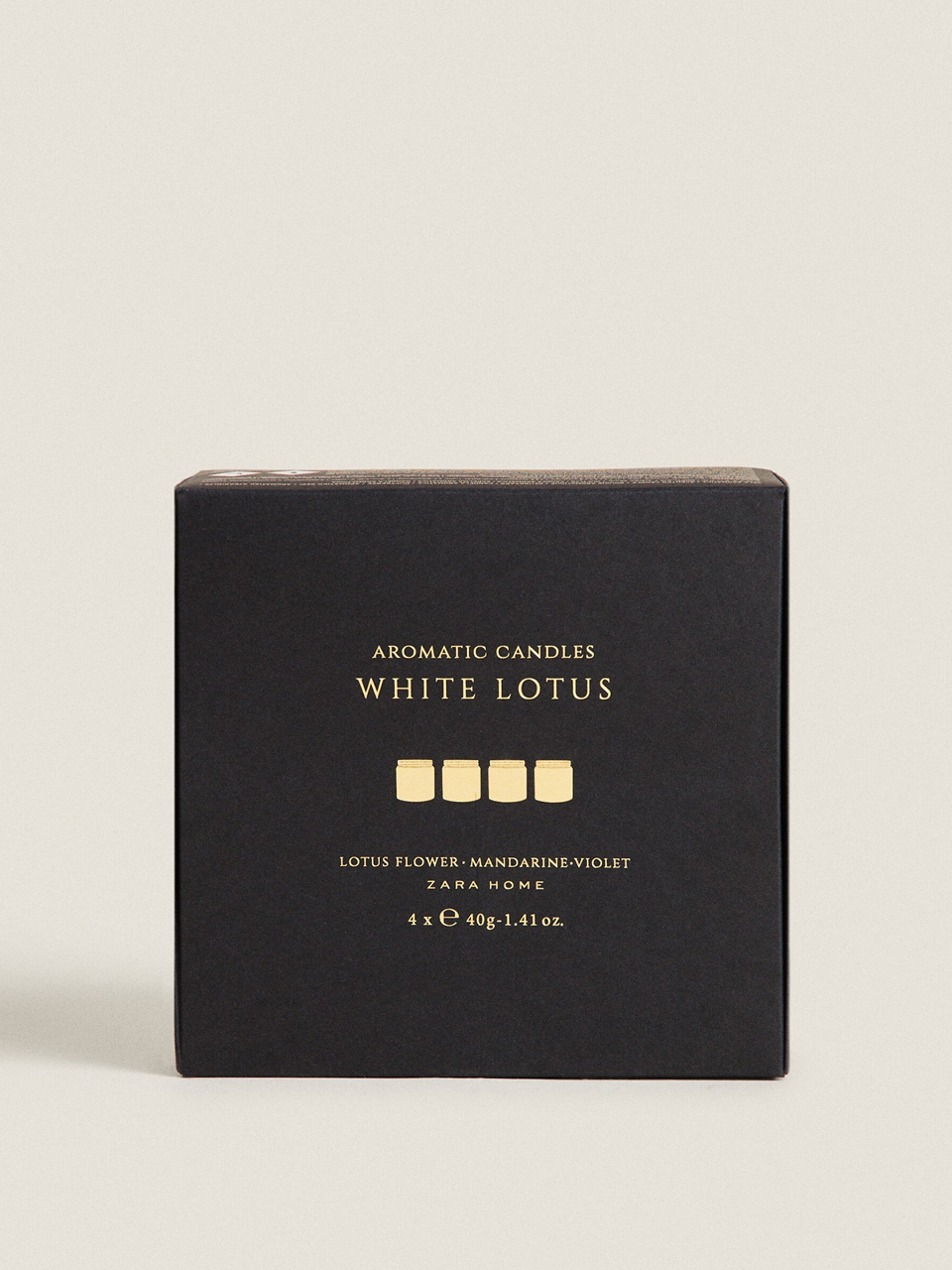 LUMANARI MICI WHITE LOTUS SET 4 [6]