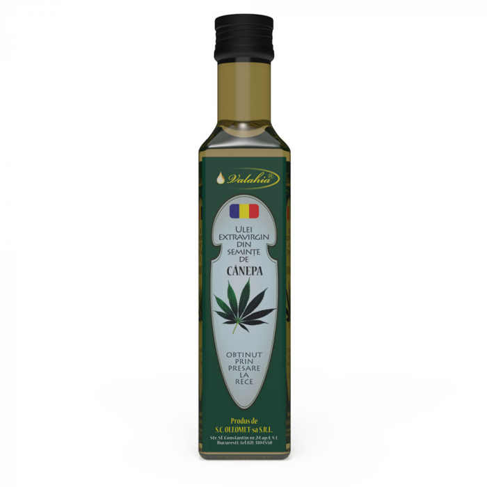 Ulei de CANEPA presat la rece, extravirgin [1]