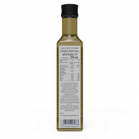 Ulei Armurariu - In - Canepa - Dovleac, Amestec, 250ml [1]