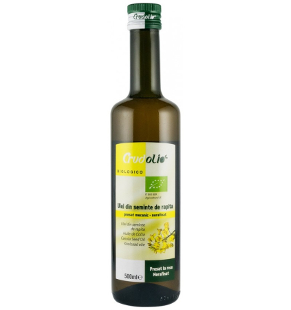 Produse - Ulei Bio din seminte de RAPITA - 500 ml