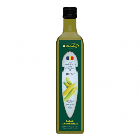 Produse - Ulei din Germeni de PORUMB, extravirgin, 500 ml, Sticla