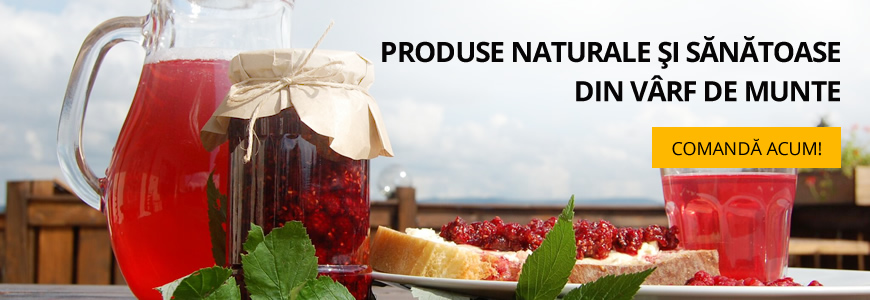 Produse naturale și sănătoase din vârf de munte
