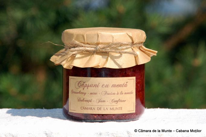 Dulceață de căpșuni cu mentă 200 g [2]