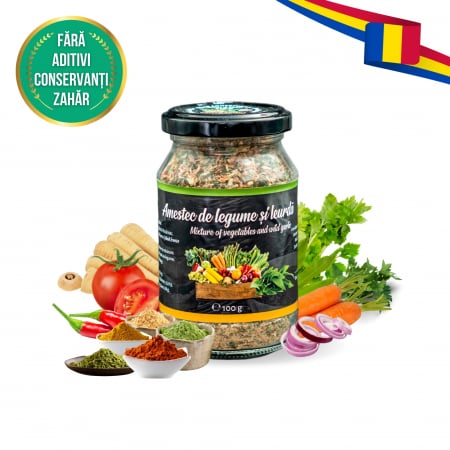 Legume - Amestec de legume cu leurdă 100 g