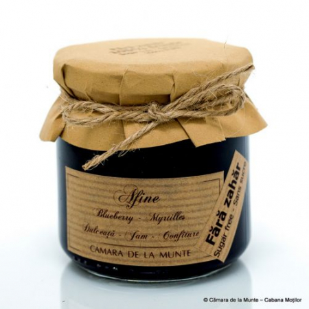 Fără zahăr adăugat - Dulceață de afine fără zahăr adăugat 200 g