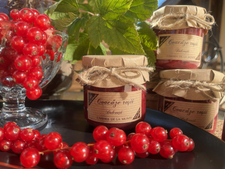 Fără zahăr adăugat - Dulceață de coacăze roșii fără zahăr adăugat 200 g