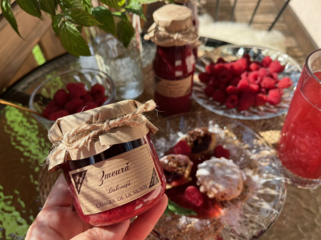 Dulceață de zmeură fără zahăr adăugat 200 g [1]