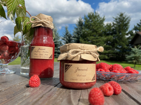 Dulceață de casă - Dulceață de zmeură fără zahăr adăugat 200 g