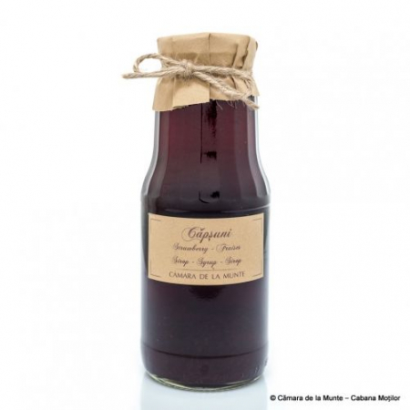 Sirop de casă - Sirop de căpșuni 300 ml