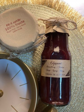 Fără zahăr adăugat - Sirop de căpșuni fără zahăr adăugat 300 ml