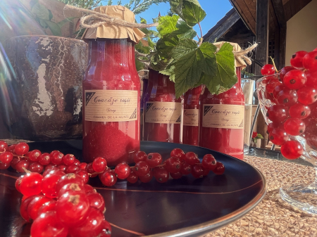 Fără zahăr adăugat - Sirop de coacăze roșii fără zahăr adăugat 300 ml