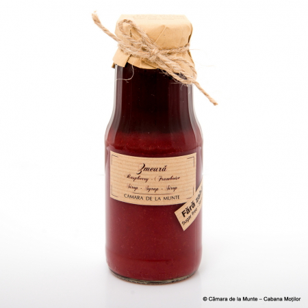 Fără zahăr adăugat - Sirop de zmeură fără zahăr adăugat 300 ml