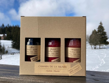 Fără zahăr adăugat - TRIO Sirop fructe de pădure fără zahăr adăugat 3x300 ml