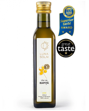 Ulei presat la rece - Ulei de rapiță 250 ml
