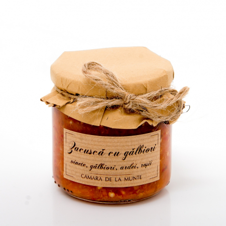 Legume - Zacuscă cu gălbiori 200 g