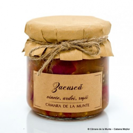 Legume - Zacuscă cu vinete 200 g