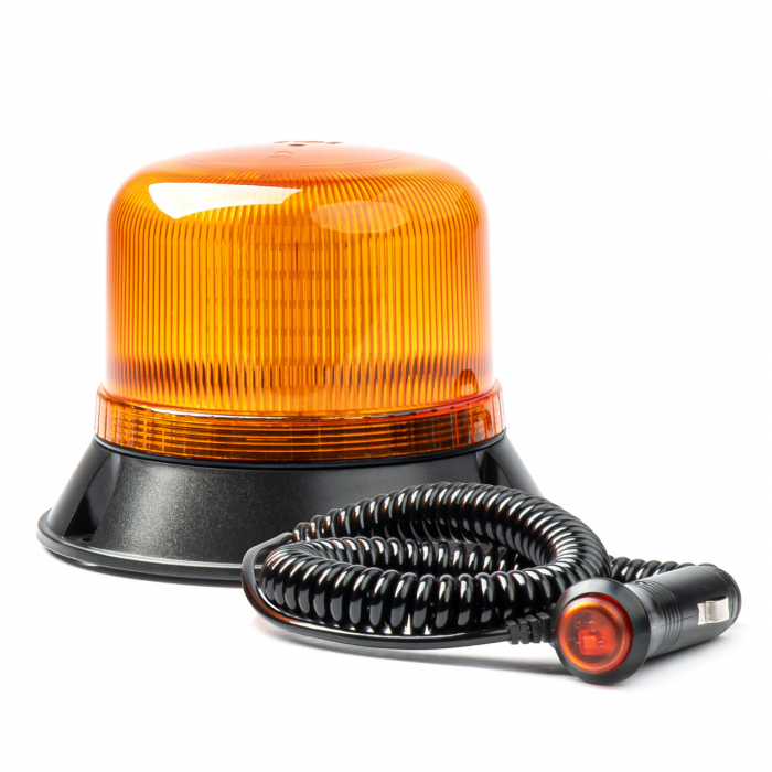 Girofar 12 24V LED W22m magnetic / 3 suruburi, ECE R10 60LED IP66 [7]