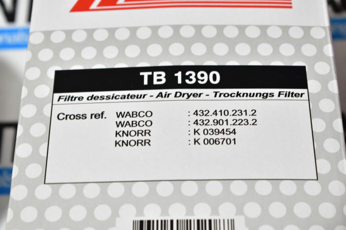 Filtru uscator TB1390, TB 1390, P951413, A0004295795, 0004293795, 0004295695, 0004295795, 0503137484, 5001865037, 5801382289, 7421267820, ST1374/2, 20557234, 20972915, 21508133, 21620181, 10186770, 43 [2]