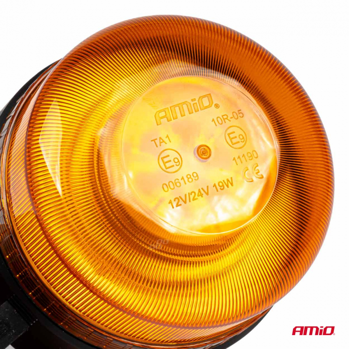 Girofar wireless - fără cablu, magnetic cu LED R65 R10 12/24V [7]