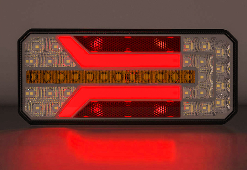 Lampa stop camion LED cu semnalizare dinamica 12-24V [2]