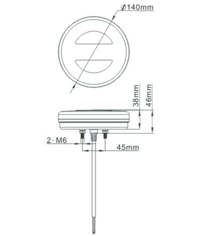 Lampa stop camion LED cu semnalizare dinamica 12-24V [4]