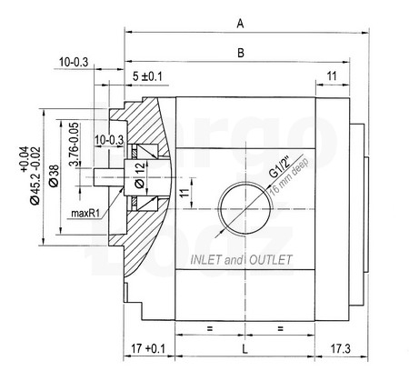 Pompa hidraulica 0.85cm pentru lift Dautel, Dhollandia [3]