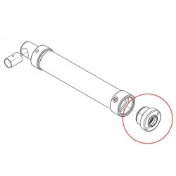 Presetupă cilindru hidraulic 40/80 mm pentru obloane ridicătoare Dhollandia [3]