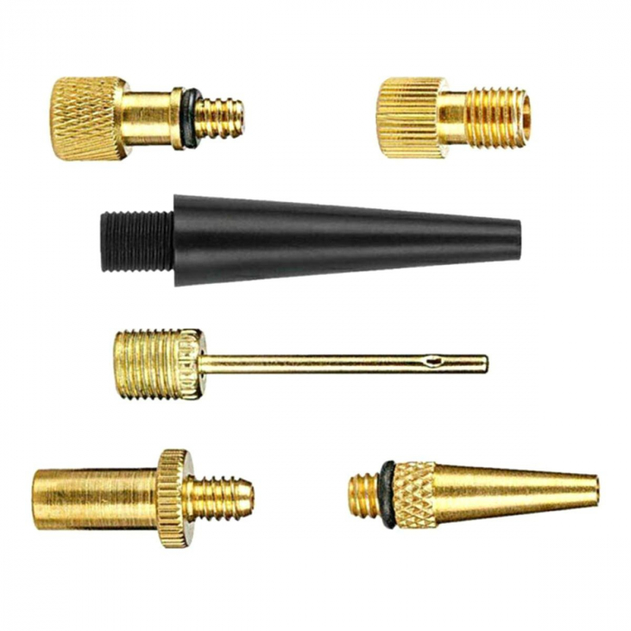 Set 24 piese, diuze, adaptoare si ace pentru pompa sau compresor, AVX-AG414C [5]
