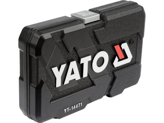 Trusa chei tubulare + antrenor clichet , 38 Buc, 1/4'', CR-V [2]