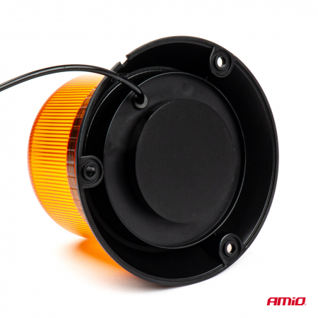 Girofar 12 24V LED W22m magnetic / 3 suruburi, ECE R10 60LED IP66 [2]
