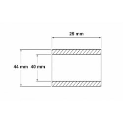 Bucsa PAP Ø 40/44-25 mm trape hidraulice Dhollandia [1]