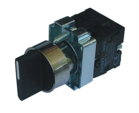 MBB - PALFINGER - Comutator I-0-I cu revenire 2xNO pentru lift hidraulic camion