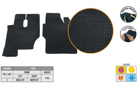 Covoare Antiderapante din Cauciuc - Covorase CAMION ECO MERCEDES ACTROS MP2 /07 41-41