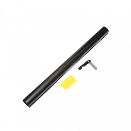 Produse noi - Folie Geamuri Auto dimensiune 3mx 0.75m - Ultra super Dark Black 0.1%