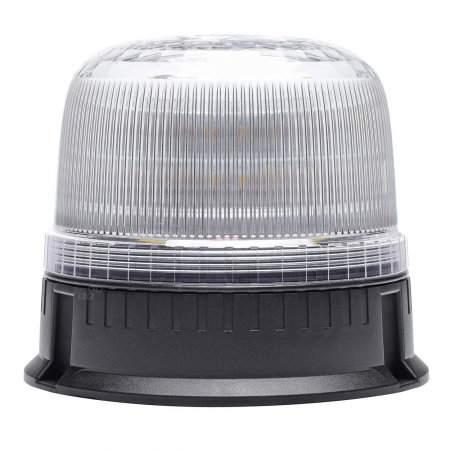 Girofar cu sticla alba 12-24V, R65 R10 IP66 LED [6]