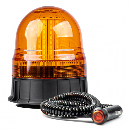 Girofar LED 12/24V cu Sticlă Galbenă - Model W09M MAG/3 BOLT [7]
