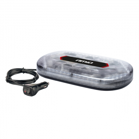 Girofar magnetic cu 48 leduri 12-24V 293x171mm R65 R10 [9]