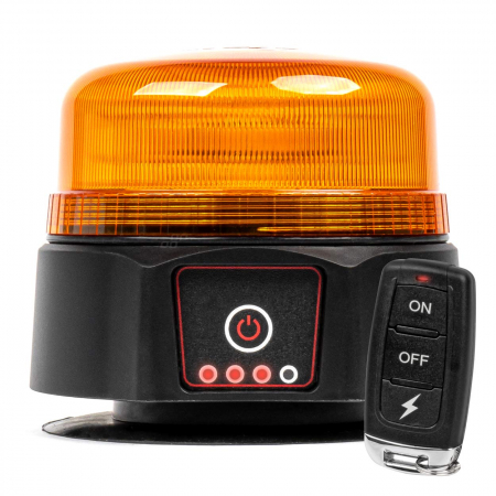 Girofar wireless - fără cablu, magnetic cu LED R65 R10 12/24V [7]