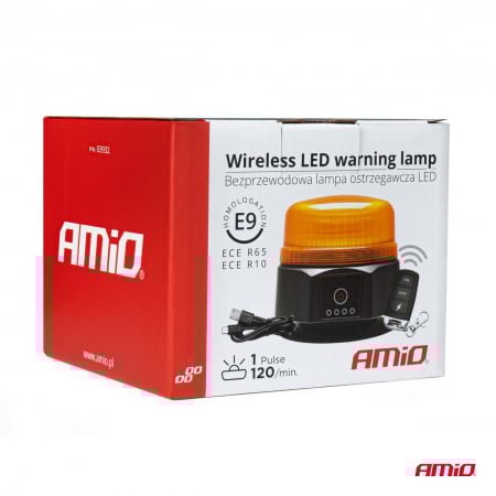 Lumini Camioane - Girofar wireless - fără cablu, magnetic cu LED R65 R10 12/24V