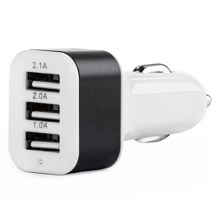 Incarcator telefon auto 12-24V 3 posturi USB [2]