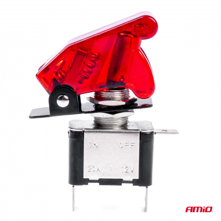 Intrerupator TOP GUN 12V 24V 20A rosu [1]