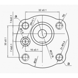 Pompă hidraulică 0,8 cm pentru obloane de ridicare MBB Palfinger [1]