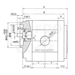 Pompă hidraulică 1,7 cm MD pentru obloane hidraulice Dhollandia, AMA, Behrens, Dautel [2]
