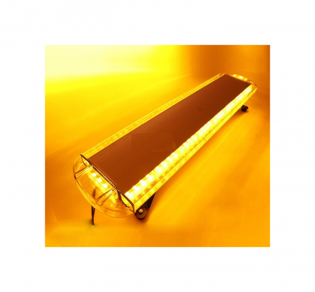 Produse noi - Rampa girofar portocalie PROFESIONALA Omologata E.U. LED 12V-24V 132LED x 3W