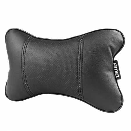 Set 2 perne pentru tetiere auto din piele ecologica, culoare NEGRU [4]